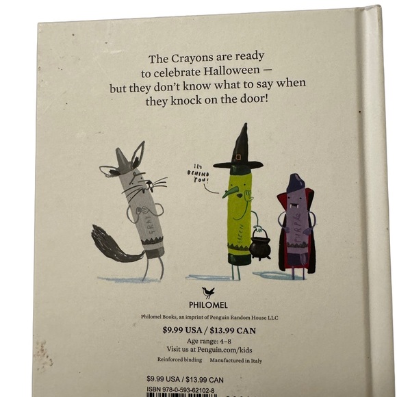 The Crayons Trick or Treat small book - Picture 2 of 2